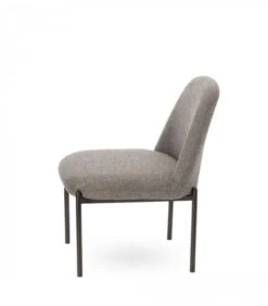 Fauteuil Derby Chevron Gris -Magasin De Meubles De Qualité fauteuil derby chevron gris 2