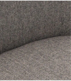 Fauteuil Derby Chevron Gris -Magasin De Meubles De Qualité fauteuil derby chevron gris 5