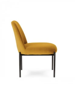 Fauteuil Derby Moutarde -Magasin De Meubles De Qualité fauteuil derby moutarde 2