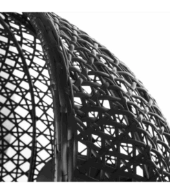 Fauteuil Dido Oeuf Suspendu Noir + Support - Outdoor 9 Fauteuil Dido Oeuf Suspendu Noir + Support - Outdoor -Magasin De Meubles De Qualité fauteuil dido oeuf suspendu noir support outdoor 3