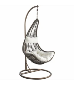 Fauteuil Dido Suspendu + Support Taupe - Outdoor