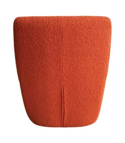 Fauteuil Eve Tissu Bouclette Orange -Magasin De Meubles De Qualité fauteuil eve tissu bouclette orange 3