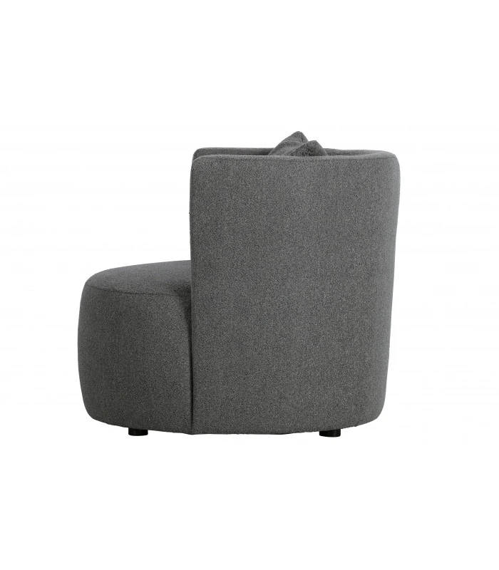 Fauteuil Explore Tissu Bouclé Gris Acier 3 Fauteuil Explore Tissu Bouclé Gris Acier – Image 3