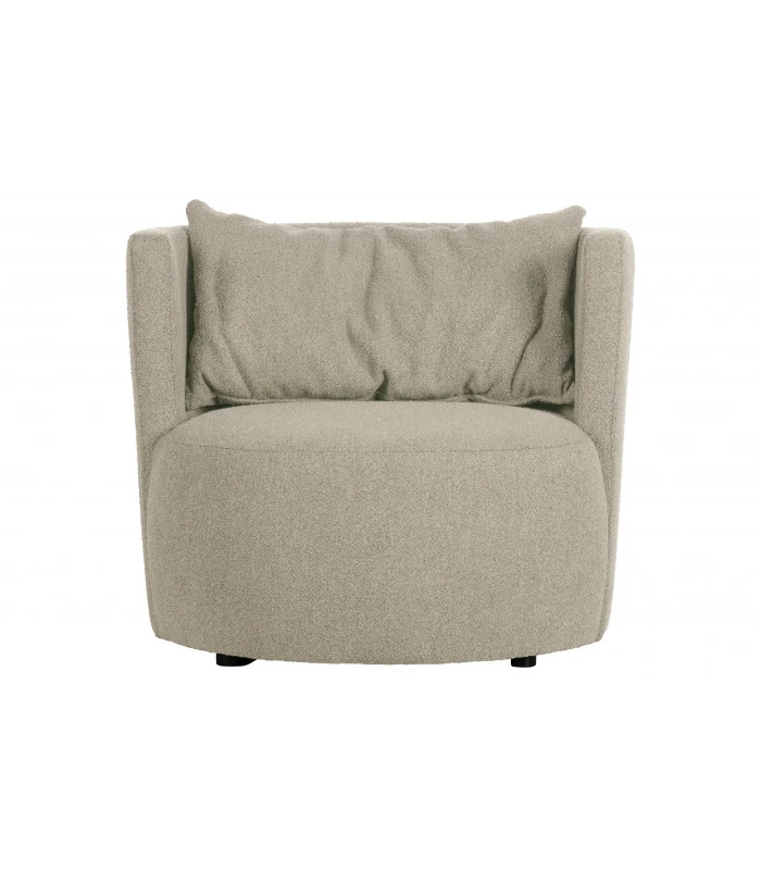 Fauteuil Explore Tissu Bouclé Naturel 1 Fauteuil Explore Tissu Bouclé Naturel