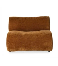Fauteuil Hinton Marron