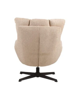 Fauteuil Léon Pivotant Naturel -Magasin De Meubles De Qualité fauteuil leon pivotant naturel 2