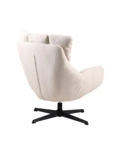 Fauteuil Léon Pivotant Sable -Magasin De Meubles De Qualité fauteuil leon pivotant sable 2