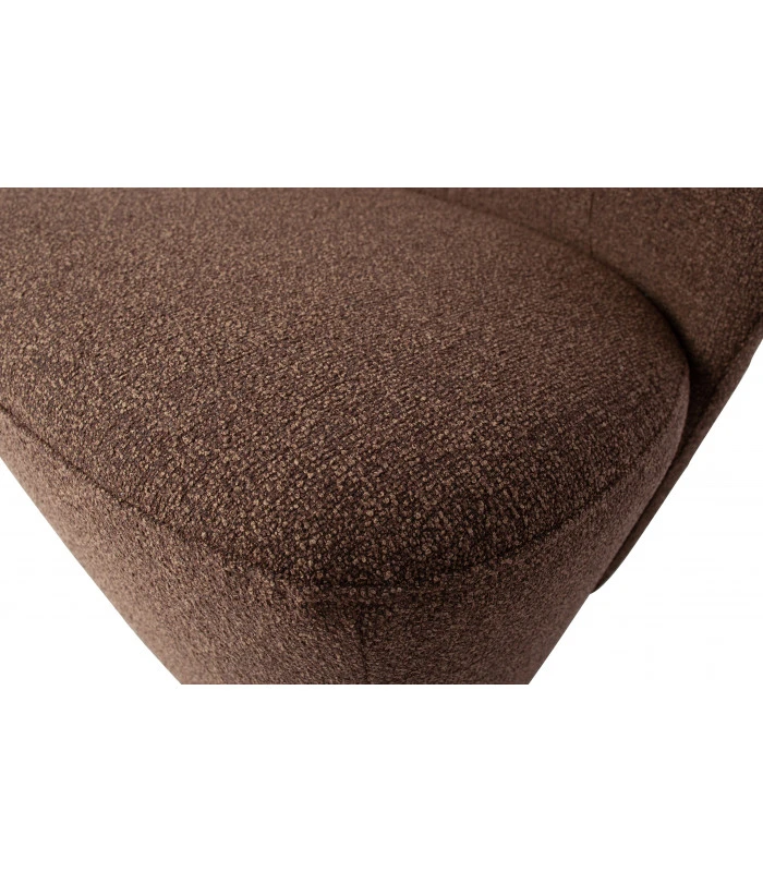 Fauteuil Love Tissu Mix Marron 100% Pes 5 Fauteuil Love Tissu Mix Marron 100% Pes – Image 5