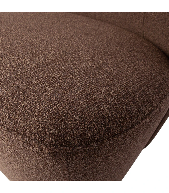 Fauteuil Love Tissu Mix Marron 100% Pes 7 Fauteuil Love Tissu Mix Marron 100% Pes – Image 7