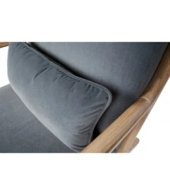 Fauteuil Mark Velours Anthracite -Magasin De Meubles De Qualité fauteuil mark velours anthracite 4