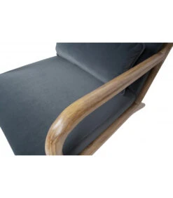 Fauteuil Mark Velours Anthracite -Magasin De Meubles De Qualité fauteuil mark velours anthracite 5