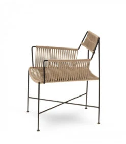 Fauteuil Moda Beige/Noir -Magasin De Meubles De Qualité fauteuil moda beigenoir 2