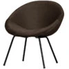 WOOOD Fauteuil Moly Velours Dark Night