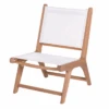 Fauteuil Nina Acacia Massif Blanc