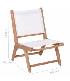 Fauteuil Nina Acacia Massif Blanc -Magasin De Meubles De Qualité fauteuil nina acacia massif blanc 2