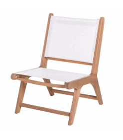 Fauteuil Nina Acacia Massif Blanc