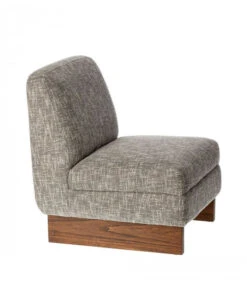 Fauteuil Oslo Gris Chiné -Magasin De Meubles De Qualité fauteuil oslo gris chine 2