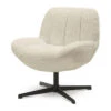 Fauteuil Pauline écru Pivotant