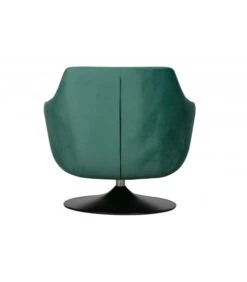 Fauteuil Pivotant Jada Velours Bleu Sarcelle -Magasin De Meubles De Qualité fauteuil pivotant jada velours bleu sarcelle 3