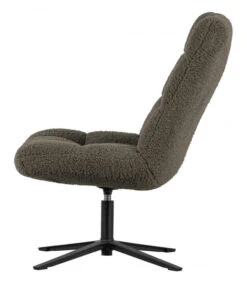 WOOOD Fauteuil Pivotant Job Teddy Vert -Magasin De Meubles De Qualité fauteuil pivotant job teddy vert 4
