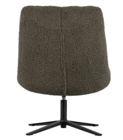 WOOOD Fauteuil Pivotant Job Teddy Vert -Magasin De Meubles De Qualité fauteuil pivotant job teddy vert 5