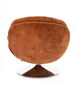 Fauteuil Pivotant Memento Fox Velours - 15% De Remise Offert -Magasin De Meubles De Qualité fauteuil pivotant memento fox velours 5