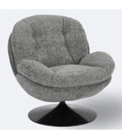 Fauteuil Pivotant Memento Gris Souris - 15% De Remise Offert