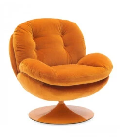 Fauteuil Pivotant Memento Uni Orange - 15% De Remise Offert