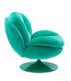 Fauteuil Pivotant Memento Uni Vert Clair - 15% De Remise Offert -Magasin De Meubles De Qualité fauteuil pivotant memento uni vert clair 2