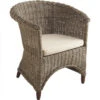 Fauteuil Poelet Gris Adriatique
