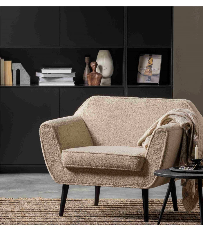 Fauteuil Rocco Teddy Sable 6 Fauteuil Rocco Teddy Sable – Image 6