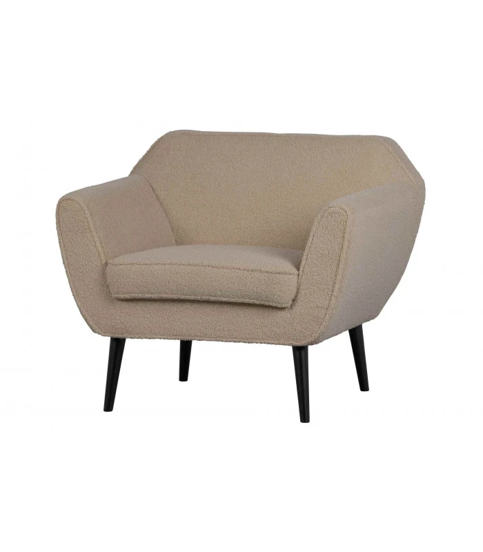 Fauteuil Rocco Teddy Sable 1 Fauteuil Rocco Teddy Sable