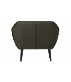 Fauteuil Rocco Velours Vert Chaud -Magasin De Meubles De Qualité fauteuil rocco velours vert chaud 2