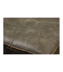 Fauteuil Rodéo Classic Cuir Recyclé Army Matelassé -Magasin De Meubles De Qualité fauteuil rodeo classic cuir recycle army matelasse 2