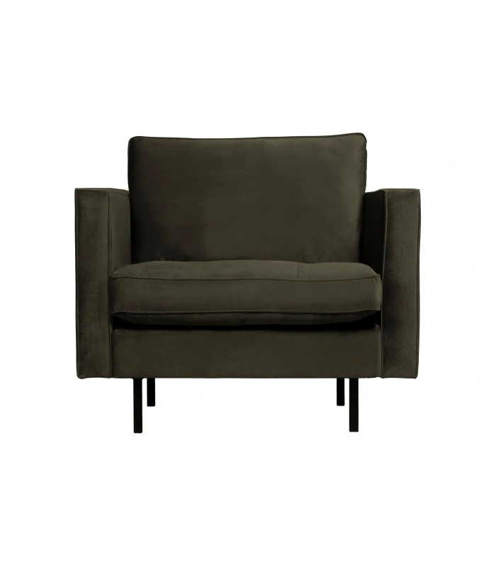 Fauteuil Rodéo Classic Velvet Vert Chasseur Foncé Matelassé 1 Fauteuil Rodéo Classic Velvet Vert Chasseur Foncé Matelassé