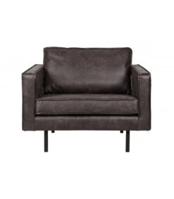 Fauteuil Rodéo Cuir Recyclé Black