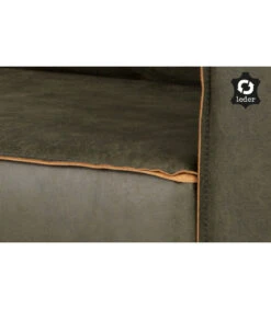 Fauteuil Rodéo Cuir Recyé Army -Magasin De Meubles De Qualité fauteuil rodeo cuir recye army 2