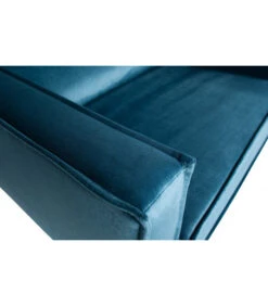 Fauteuil Rodéo Velvet Bleu -Magasin De Meubles De Qualité fauteuil rodeo velvet bleu 5