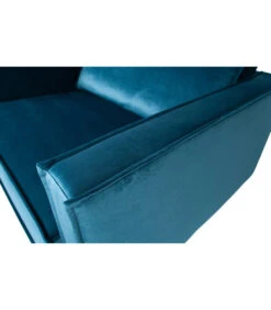 Fauteuil Rodéo Velvet Bleu -Magasin De Meubles De Qualité fauteuil rodeo velvet bleu 6