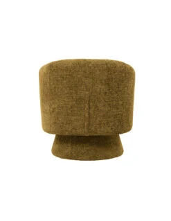 Fauteuil Rondeur Chenille Tissé Pivotant Kaki -Magasin De Meubles De Qualité fauteuil rondeur chenille tisse pivotant kaki 4