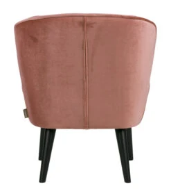 Fauteuil Sara Vieux Rose -Magasin De Meubles De Qualité fauteuil sara vieux rose 4