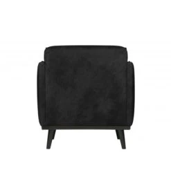 Fauteuil Statement Suédine Noire 8 Fauteuil Statement Suédine Noire -Magasin De Meubles De Qualité fauteuil statement suedine noire 3