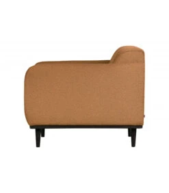 Fauteuil Statement Tissu Bouclé Butter -Magasin De Meubles De Qualité fauteuil statement tissu boucle butter 2