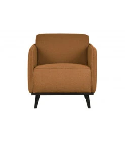 Fauteuil Statement Tissu Bouclé Butter