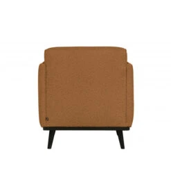 Fauteuil Statement Tissu Bouclé Butter -Magasin De Meubles De Qualité fauteuil statement tissu boucle butter 3