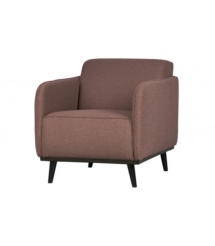 Fauteuil Statement Tissu Bouclé Coffee 2 Fauteuil Statement Tissu Bouclé Coffee – Image 2