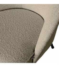 Fauteuil Vogue Bouclé Beige -Magasin De Meubles De Qualité fauteuil vogue boucle beige 3