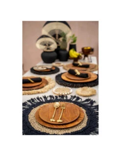 Fourchette Palmier - Or -Magasin De Meubles De Qualité fourchette palmier or 3