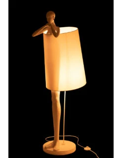 Homme Lampe Poly Blanc -Magasin De Meubles De Qualité homme lampe poly blanc 2