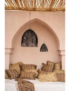 Housse De Coussin De Oh My Gee - Beige Noir - 40x40 -Magasin De Meubles De Qualité housse de coussin de oh my gee beige noir 40x40 4